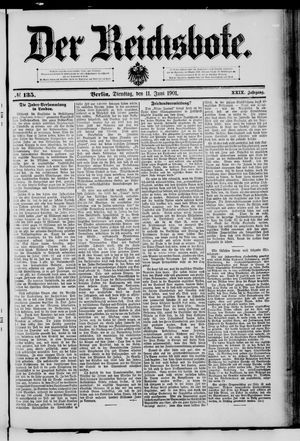 Der Reichsbote vom 11.06.1901