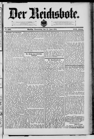 Der Reichsbote vom 13.06.1901