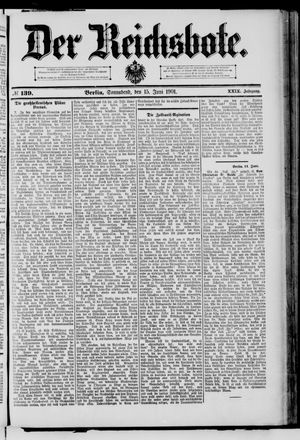 Der Reichsbote vom 15.06.1901