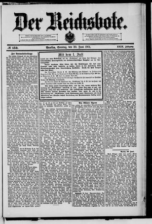 Der Reichsbote vom 30.06.1901