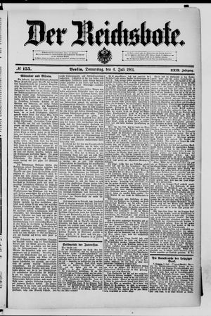 Der Reichsbote on Jul 4, 1901