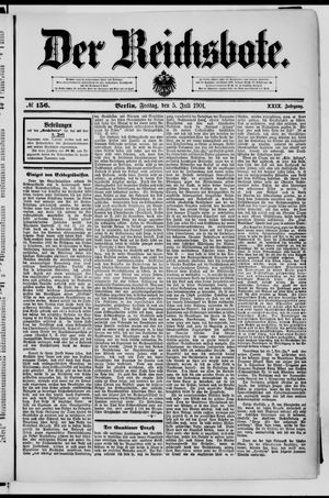 Der Reichsbote vom 05.07.1901