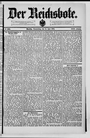 Der Reichsbote vom 11.07.1901