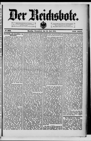 Der Reichsbote vom 13.07.1901