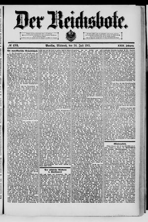 Der Reichsbote vom 24.07.1901