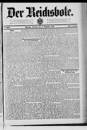 Der Reichsbote vom 03.09.1901