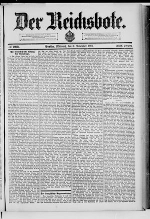 Der Reichsbote vom 06.11.1901