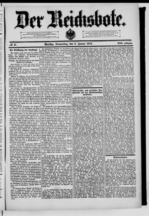 Der Reichsbote on Jan 9, 1902