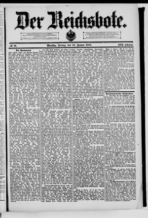 Der Reichsbote vom 10.01.1902