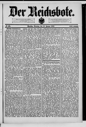 Der Reichsbote vom 12.01.1902