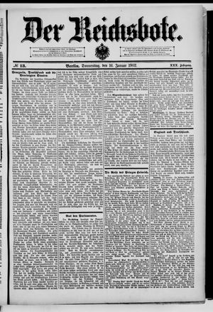 Der Reichsbote vom 16.01.1902
