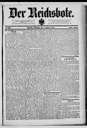 Der Reichsbote vom 05.02.1902