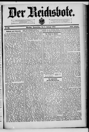 Der Reichsbote vom 06.02.1902