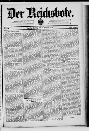Der Reichsbote vom 07.02.1902