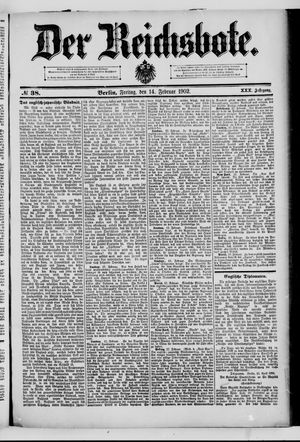 Der Reichsbote vom 14.02.1902