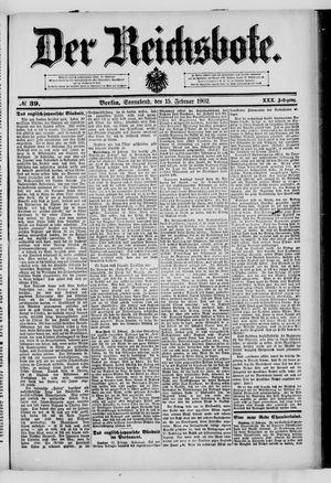 Der Reichsbote vom 15.02.1902