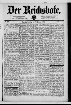 Der Reichsbote vom 23.02.1902