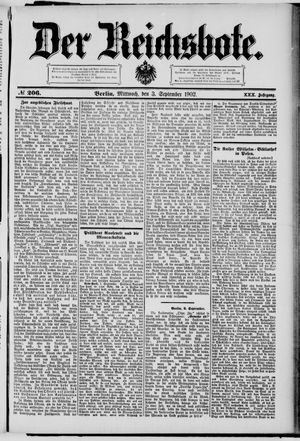 Der Reichsbote vom 03.09.1902