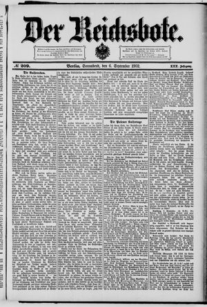 Der Reichsbote vom 06.09.1902