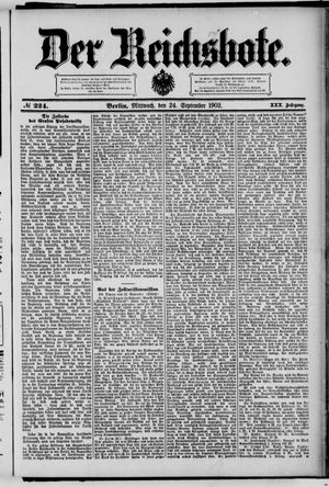 Der Reichsbote vom 24.09.1902