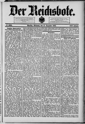 Der Reichsbote vom 17.12.1902