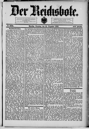 Der Reichsbote vom 23.12.1902