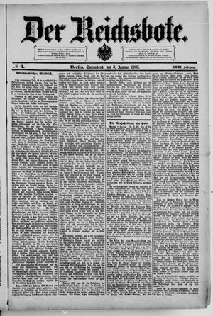 Der Reichsbote vom 03.01.1903