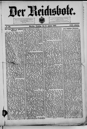 Der Reichsbote on Jan 13, 1903