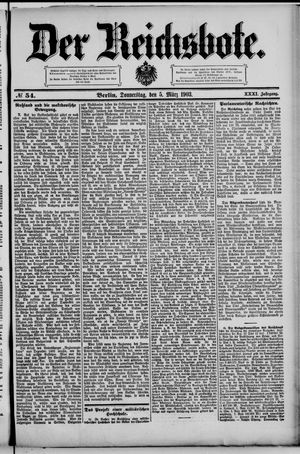 Der Reichsbote vom 05.03.1903