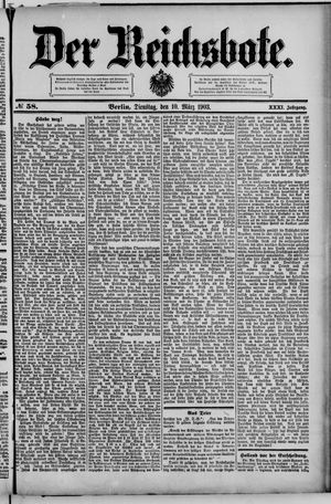 Der Reichsbote vom 10.03.1903
