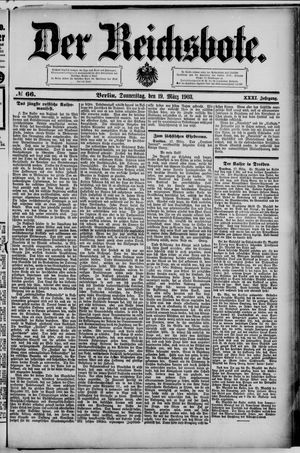 Der Reichsbote vom 19.03.1903