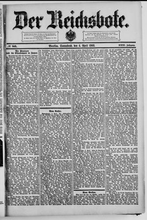 Der Reichsbote vom 04.04.1903