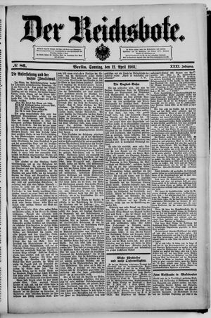 Der Reichsbote vom 12.04.1903