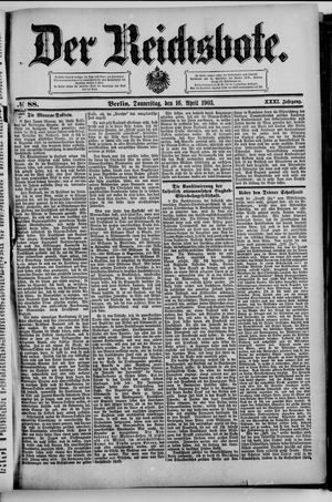 Der Reichsbote vom 16.04.1903