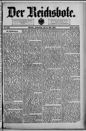 Der Reichsbote vom 14.05.1903