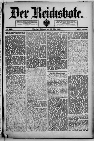 Der Reichsbote vom 20.05.1903