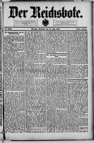 Der Reichsbote vom 10.06.1903