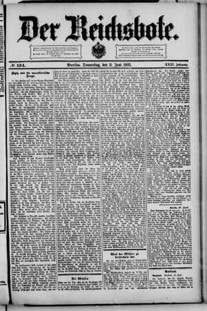 Der Reichsbote on Jun 11, 1903