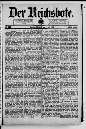 Der Reichsbote on Jul 8, 1903