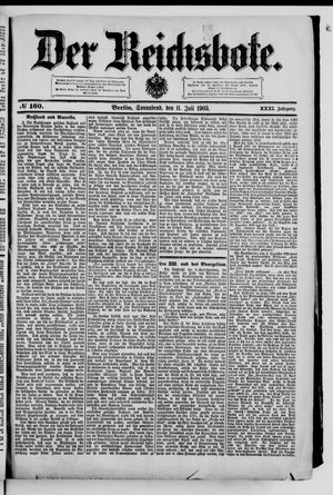 Der Reichsbote on Jul 11, 1903