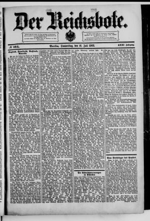 Der Reichsbote vom 16.07.1903