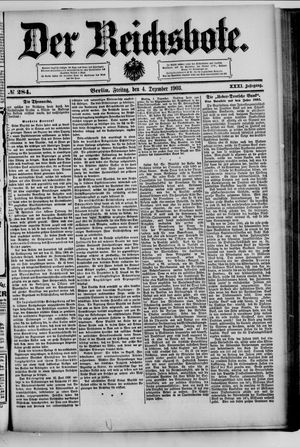 Der Reichsbote vom 04.12.1903