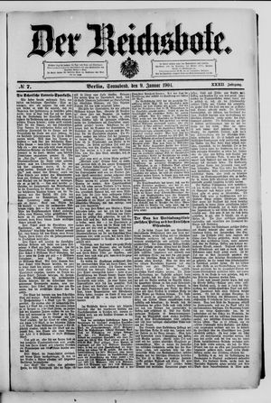 Der Reichsbote vom 09.01.1904