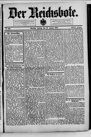 Der Reichsbote vom 29.01.1904