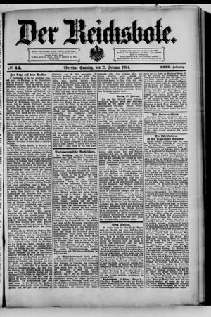 Der Reichsbote vom 21.02.1904