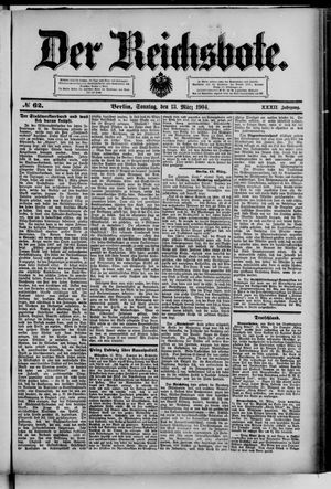 Der Reichsbote on Mar 13, 1904