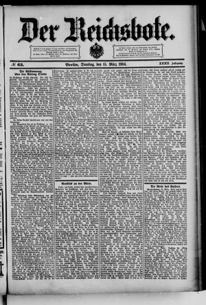 Der Reichsbote vom 15.03.1904