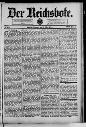 Der Reichsbote vom 20.03.1904