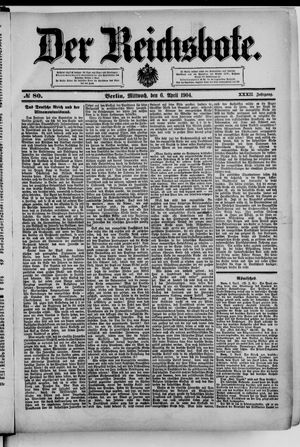Der Reichsbote vom 06.04.1904