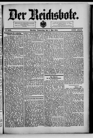Der Reichsbote vom 05.05.1904